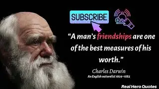 Charles Darwin's quotes the love for