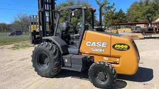 2021 Case 588H OffRoad Forklift Operations Video