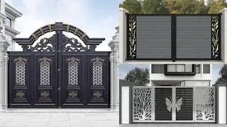 Modern gate design ideas 2025 | Latest front door design for home | Folding sliding gate | gate idea