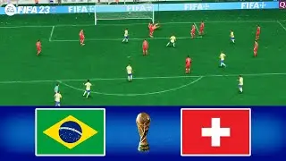 FIFA 23 | BRAZIL vs SWITZERLAND - FIFA WORLD CUP FINAL - FULL MATCH | GAMEPLAY PC