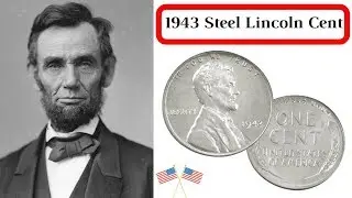 1943 Steel Lincoln Cent Coin