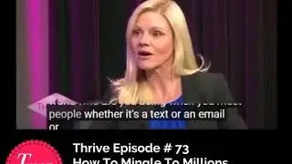 Thrive Episode #73 How to Mingle To Millions with Guest Cami Baker