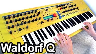 WALDORF Q - Ambient drone space music 【SYNTH DEMO】