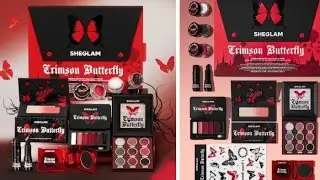 New!Sheglam Cosmetics Crimson Butterfly Collection|New Makeup Releases 2024|Beauty Addict