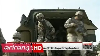 Think tank close to Trump says S. Korea provides 'substantial resources' for U.S. troop presence