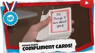 How to Make Compliment Cards! | Maggie Makes