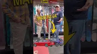 Матч в клетке V&ouml;lkl Peregrine 82 против V&ouml;lkl Mantra 84 на SkiTalk.com
