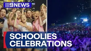 Night one of schoolies goes off without a hitch | 9 News Australia