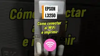 C&oacute;mo conectar impresora Epson al WiFi si app #3crespuestas #epson #tipsandtrick #imprimir #l3250