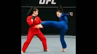 Fight Or Kiss #kungfu #martialarts #boxing #viral #boxingai #fightchallenge