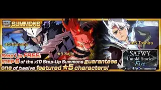 SUMMONING 6000+ ORBS ON SAFWY UNTOLD STORIES: FIVE | Bleach: Brave Souls