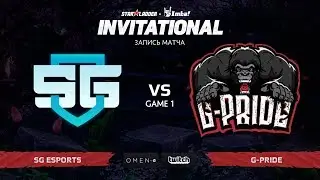 SG esports vs G-Pride, Первая карта, SL Imbatv Invitational S5 Qualifier