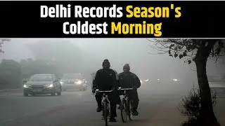 Delhi: Cold Wave & Dense Fog Engulfs National Capital, Drone Visuals From AIIMS