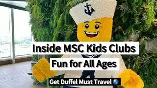 Детский клуб MSC Seashore | Лучший круиз для семей с детьми | Развлечения для всех возрастов #travelvlog