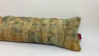 M25 Turkish Handmade Rug Kilim Pillow Cover 12-48 inch