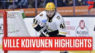 Penguins Prospect Ville Koivunen Highlights Through 56 Games