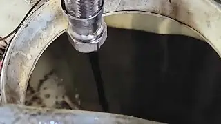 Making Black diesel / filtering with centrafuge