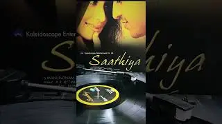 SAATHIYA Vinyl revord #arrahman #vinyl #vinylcommunity #lp #saathiya  #music #musicrecord