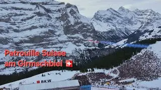 🇨🇭 Patrouille Suisse vom Hundschopf aus gefilmt beim Lauberhornrennen  17.01.2026