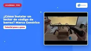 &iquest;C&oacute;mo instalar un lector de c&oacute;digo de barras? Marca Gen&eacute;rico