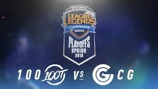 100 vs. CG  | NA LCS Spring Playoffs | Semifinals Game 2 | 100 Thieves vs. Clutch Gaming