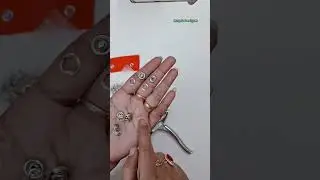 Press Button Snap Button Machine in Tamil Megala Designer ✨😍🙏💫