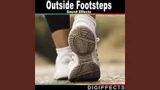 Wet Footsteps on Muddy Road