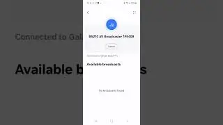 Use Samsung S24 built in BA function to join a HomeSpot BA210 AV Broadcaster for Samsung Buds2 Pro