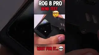 ROG 8 Pro Bend Test &ndash; UNBREAKABLE or GAME OVER?! 💀🔥 #shorts#viralvideo