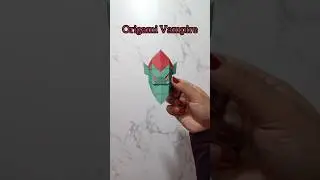 Origami Dracula Vampire | Quick Tutorial