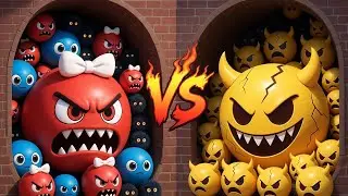 3- player Games Competition 👹 Draw to Smash 🆚 Save the fish 🆚 Ball Run 2048 Gameplay part 3