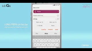 Tips for G6: Calendar