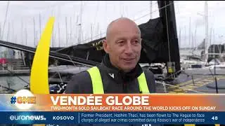 Vend&eacute;e Globe: Two-month solo sailboat race around the world kicks off on Sunday