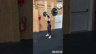 Qualifications Zeta x Mayenne Throwdown intermédiaire team CROSSFIT HOPE 2 Esther Lardin