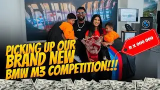PICKING UP OUR BRAND NEW BMW M3 COMPETITION!!!