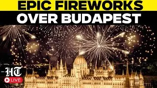 Hungary&rsquo;s National Day 2025 Celebrations LIVE | Epic Fireworks Over Budapest! | Hungary fireworks