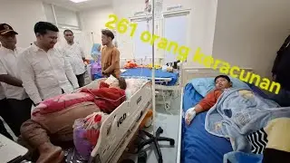 Wagub Tinjau Korban Keracunan MBG di Mojokerto