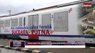 Anunț important pentru elevi privind gratuitatea la transportul feroviar