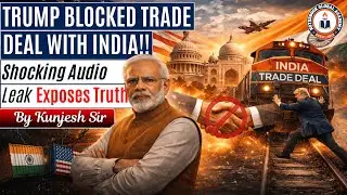 Shocking Audio Leak Trump & JD Vance Stopped India&ndash;US Trade Deal?