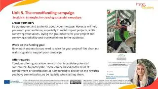 Impact Academy - Social impact and crowdfunding