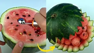 How to decorate a beautiful watermelon - Everyday Hacks To Make Your Life Easier