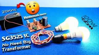 3525 ic Inverter 🤔 how to make inverter || inverter kese bnaya??