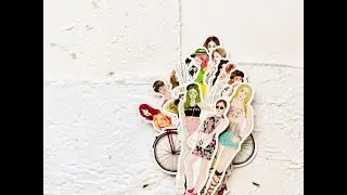 20 pcs Assorted Random Pick Girl Stickers for Bujo Bullet Journaling