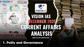 Current Affairs Analysis | Polity and Governance | Vision IAS Monthly Magazine December 2025