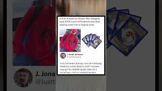 Spider-Man Stole $10,000 in Pok&eacute;mon Cards?! 😭🕷️ Masked Menace EXPOSED#viral #trending #funny #memes