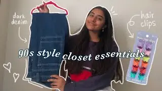 90s style closet essentials | ultimate guide to becoming a 90s babe