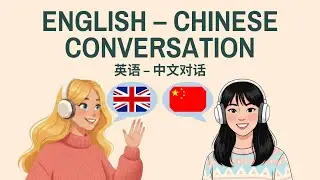 English – Mandarin Conversation | 英语 – 中文对话 | Daily Phrases & Speaking Practice