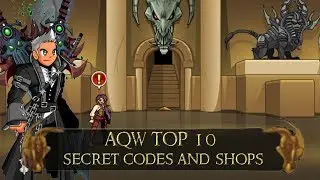 AQW Top 10 Secret Codes and Shops 2019