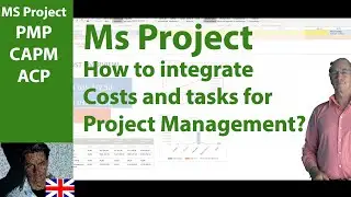 #55 MS Project 2019 ● How to Include Project Manager Costs in Projects  ● Advanced