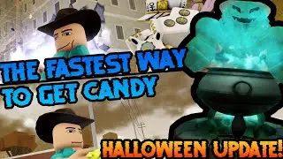 [YBA] The Fastest Way To Get Candy In Halloween Update!